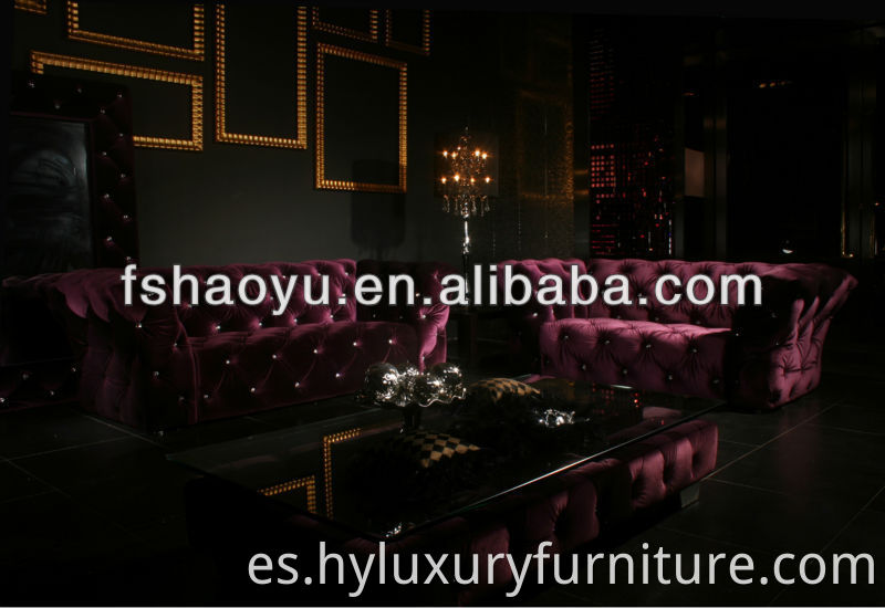 Diseño de moda, muebles baratos para bar y pub, sofá para club de hotel, sofá para boda